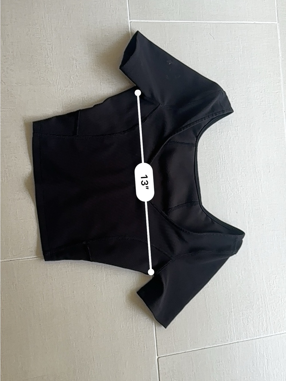 lululemon athletica 2 Black Align T-Shirt - Cropped Fit